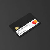 Black Leather Card Skin With Window