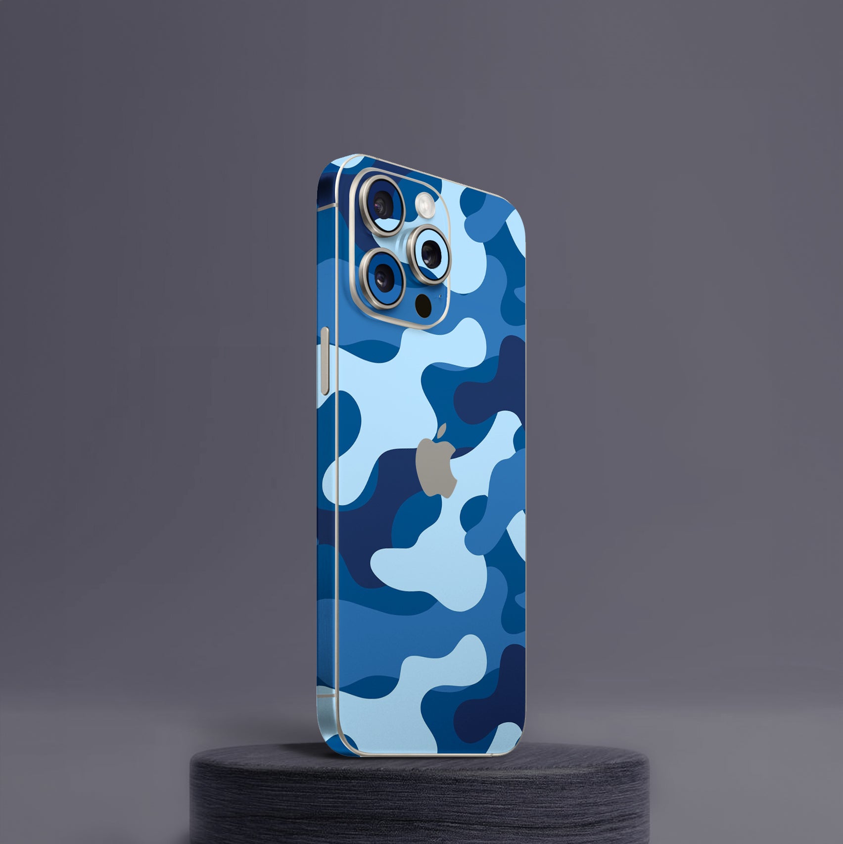 Blue Camo Mobile Skin