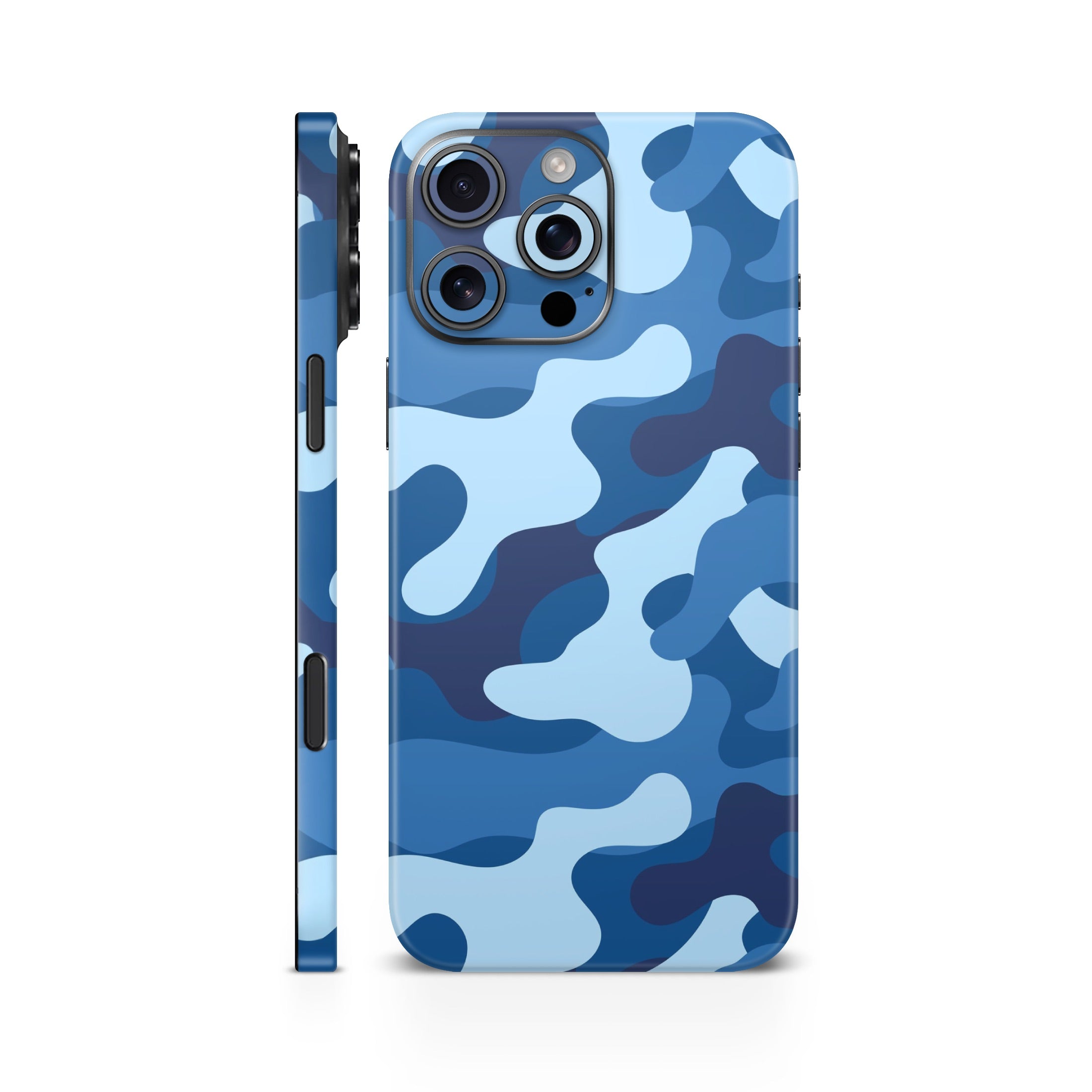 Blue Camo Mobile Skin