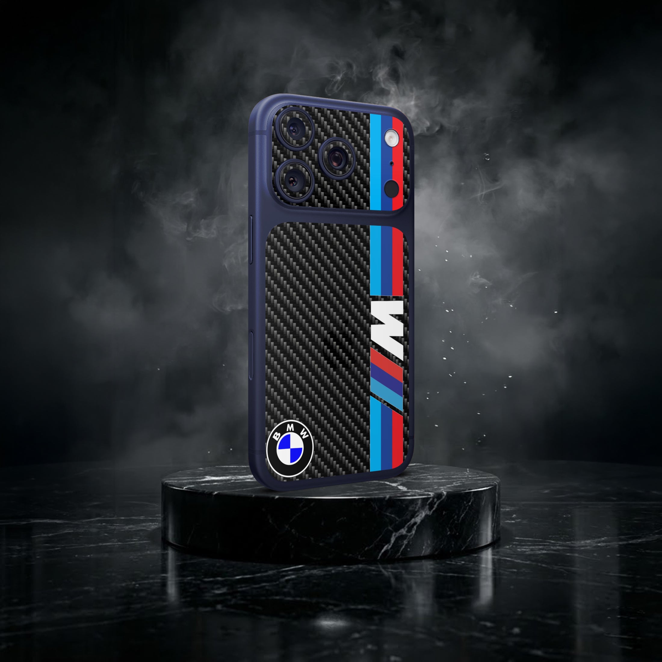 BMW Carbon Camera & Pocket Skin for iPhone 17 Pro / 17 Pro Max