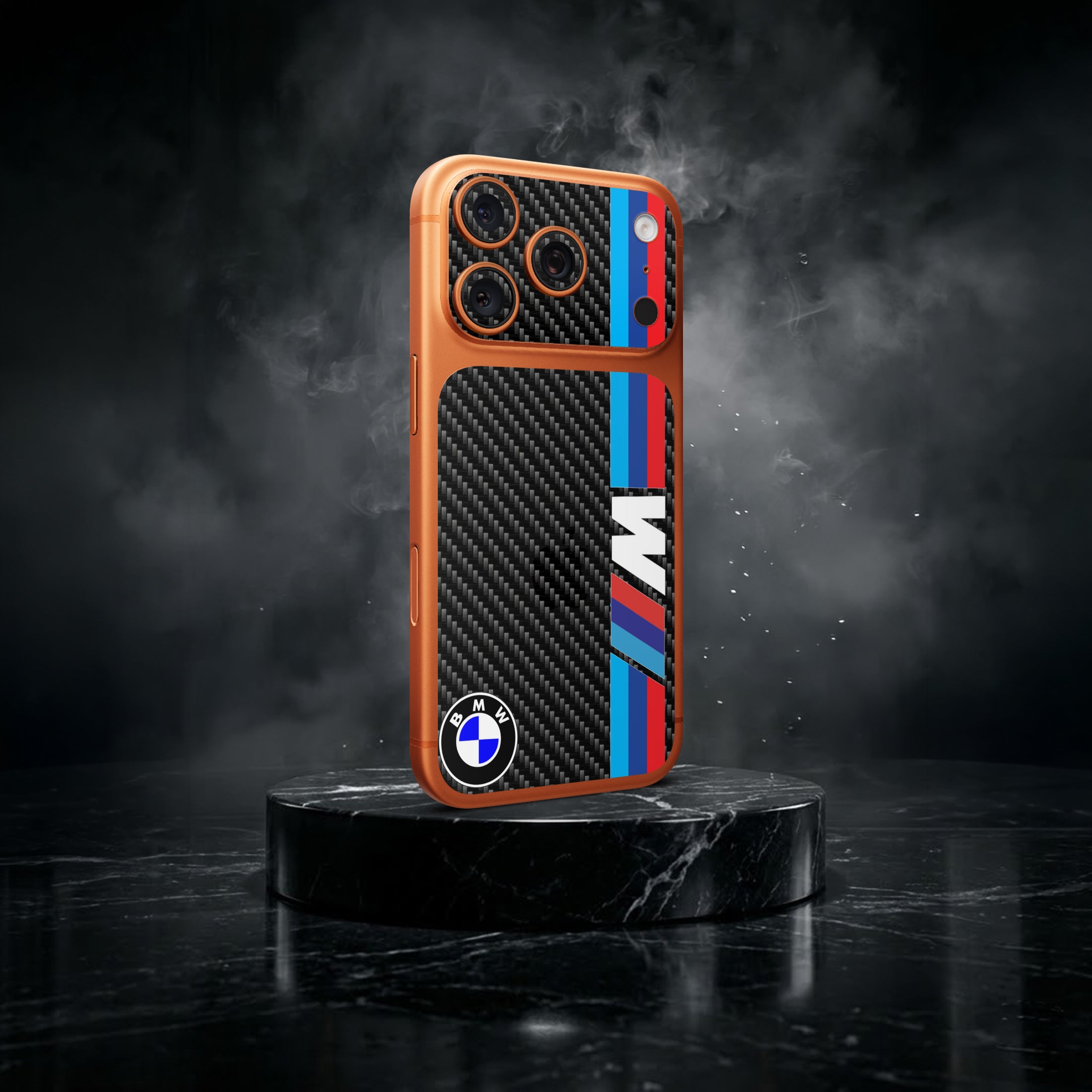 BMW Carbon Camera & Pocket Skin for iPhone 17 Pro / 17 Pro Max