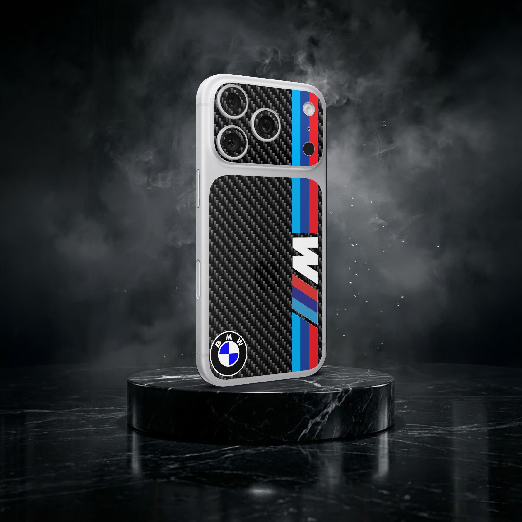 BMW Carbon Camera & Pocket Skin for iPhone 17 Pro / 17 Pro Max