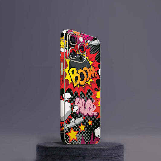 Boom Abstract Mobile Skin