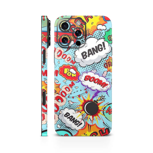 Boom Bang Abstract Mobile Skin