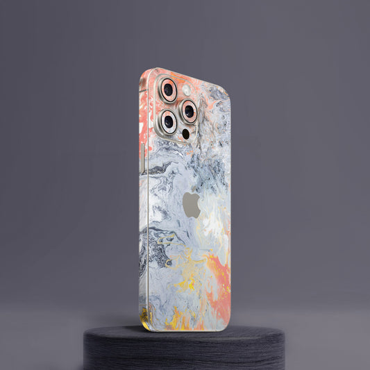 Colourful Marble Mobile Skin