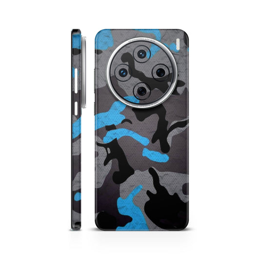 Combat Blue Camo Mobile Skin