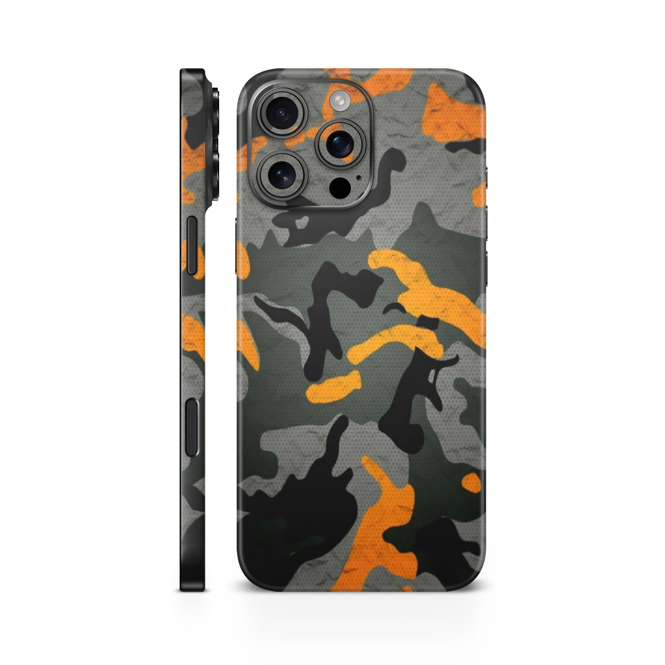 Combat Orange Camo Mobile Skin