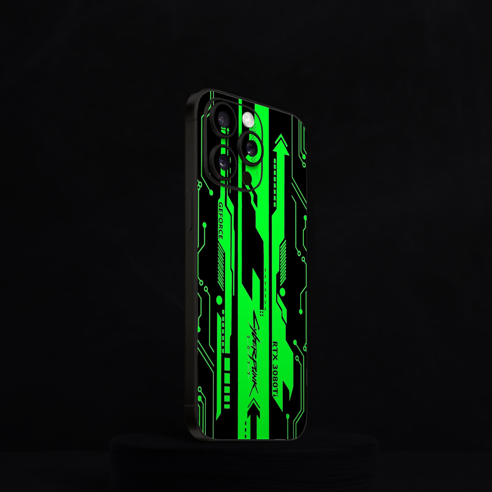 Cyberpunk V1 Dark Neon Mobile Skin