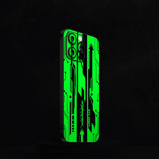 Cyberpunk V1 Neon Mobile Skin