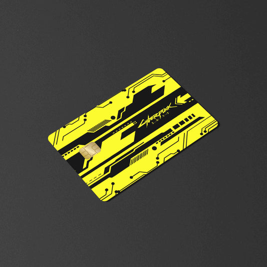 Cyberpunk V1 Yellow Card Skin