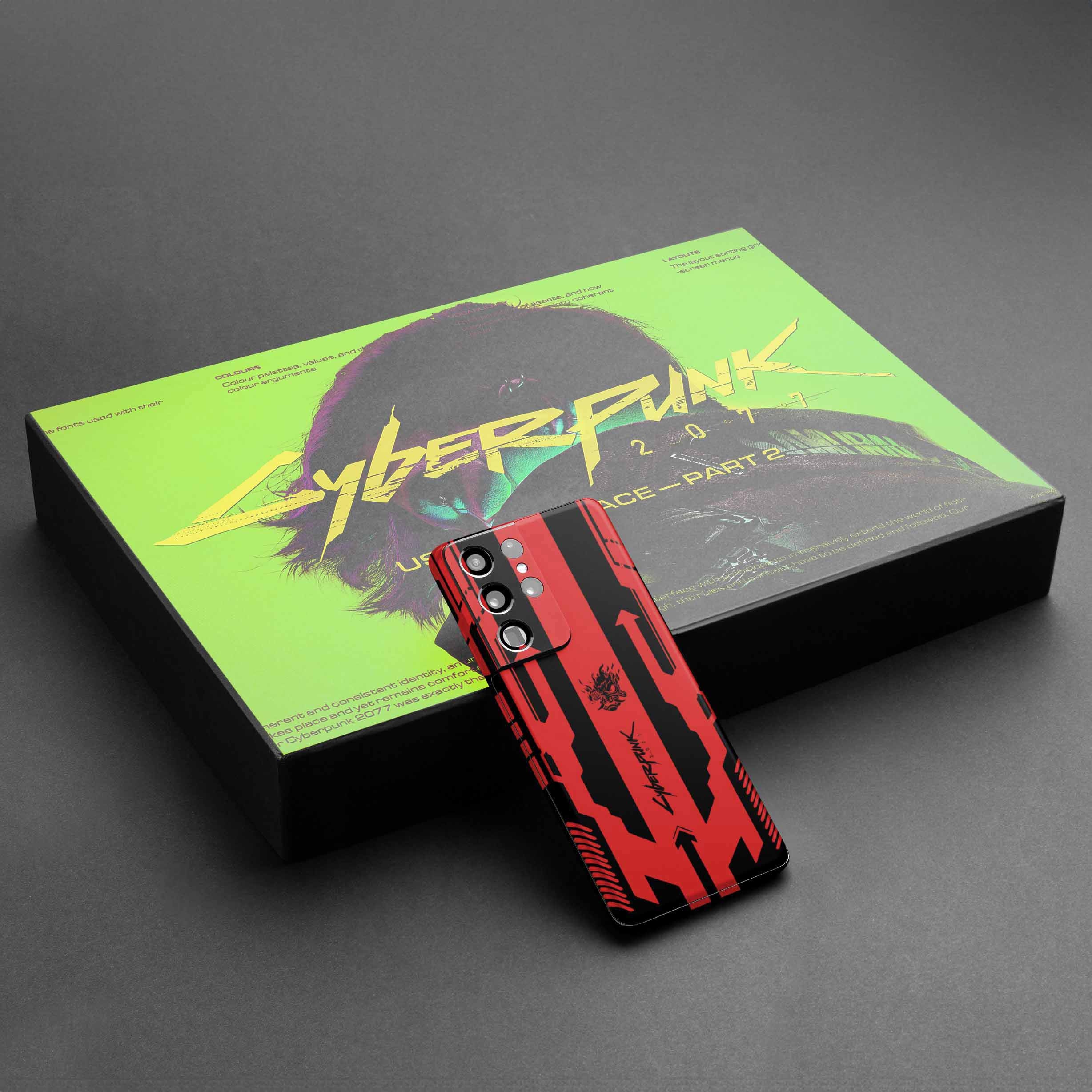 Cyberpunk V2 Red Mobile Skin