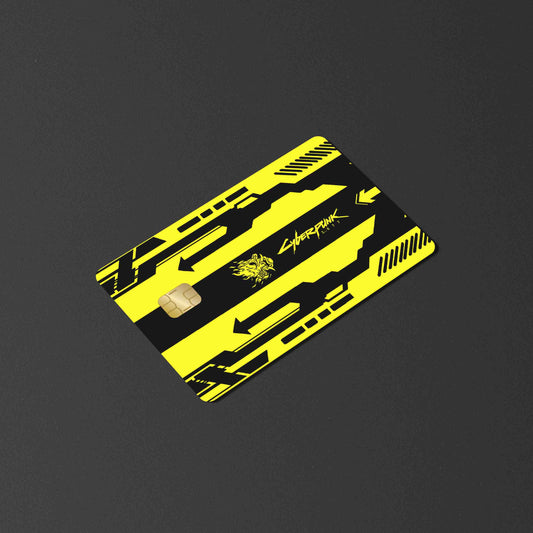 Cyberpunk V2 Yellow Card Skin