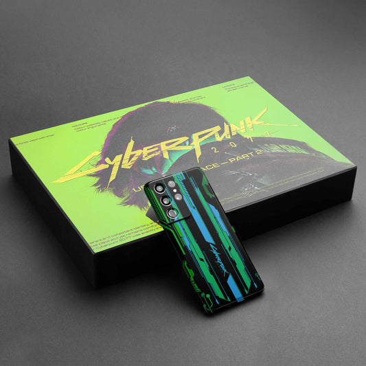 Cyberpunk V3 Green Mobile Skin