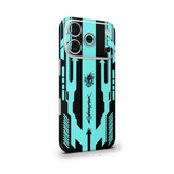 Cyberpunk V2 Cyan Mobile Skin