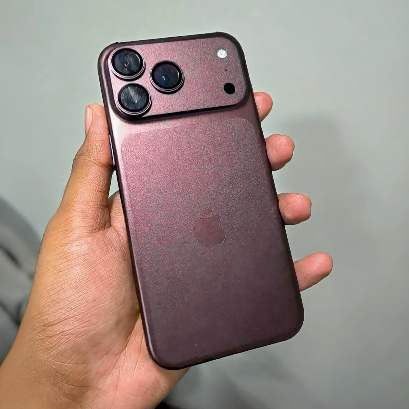 Burgundy Skin for iPhone 17 Pro / 17 Pro Max