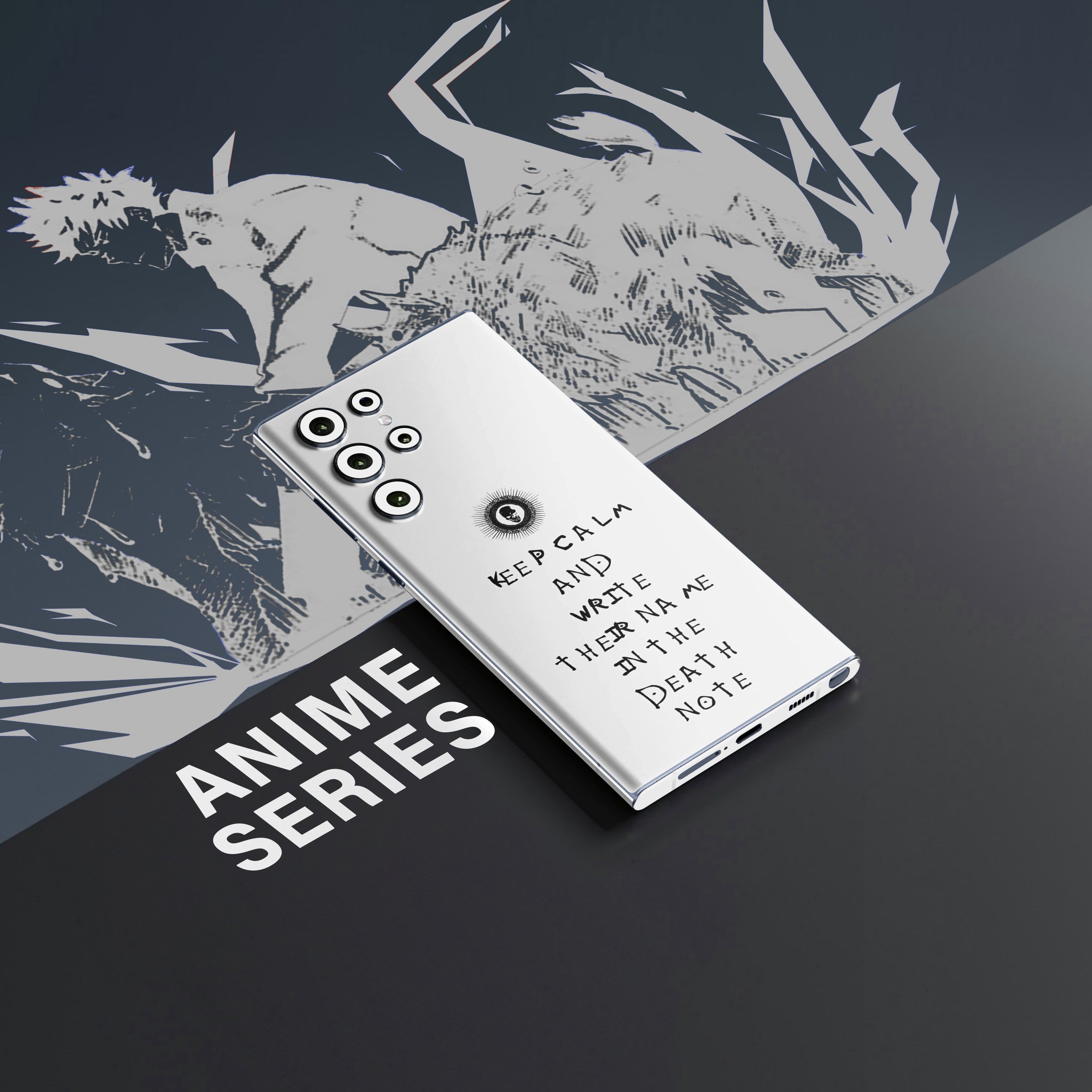 Death Note Art 1 Anime Mobile Skin
