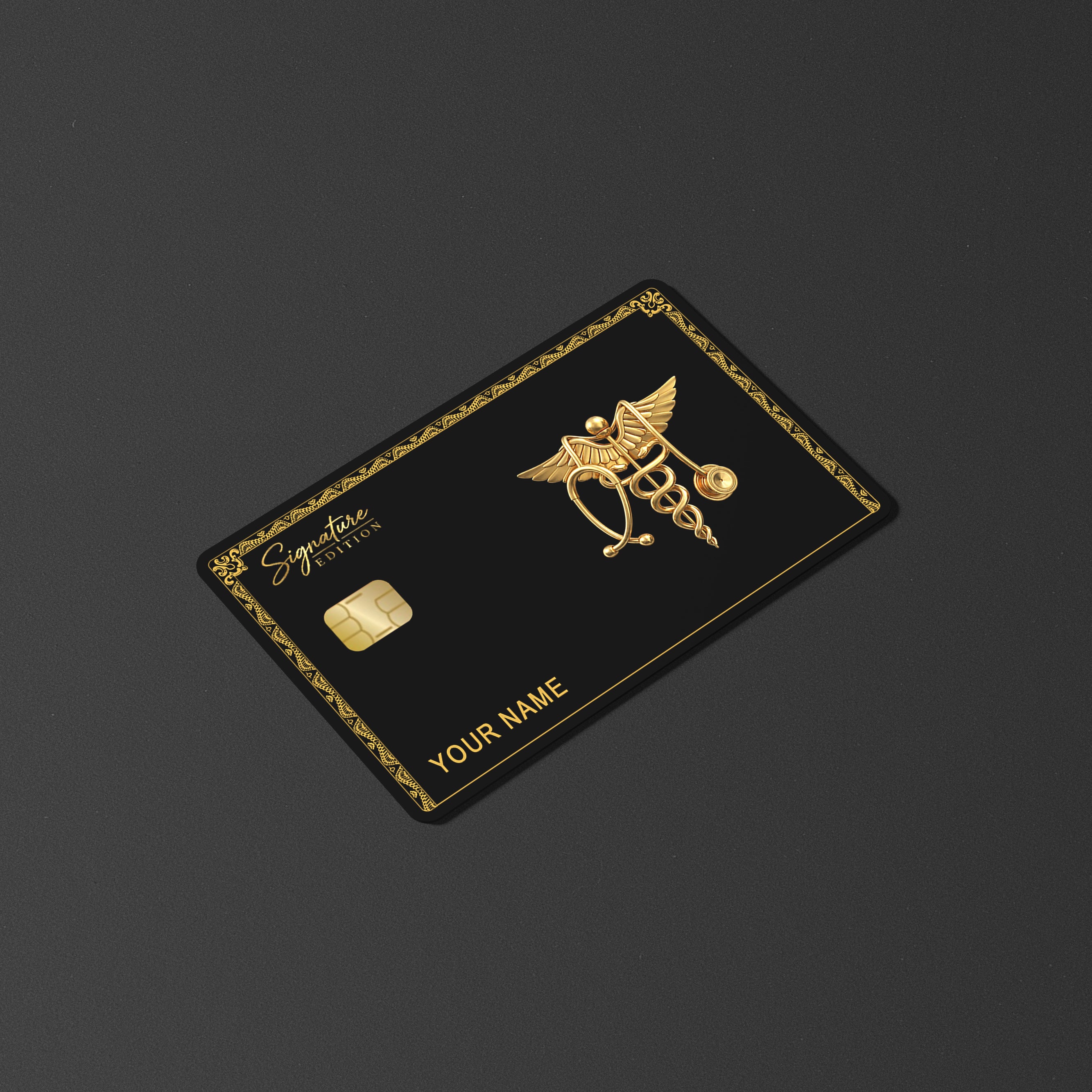 Doctor Gold Signature Edition Card Skin