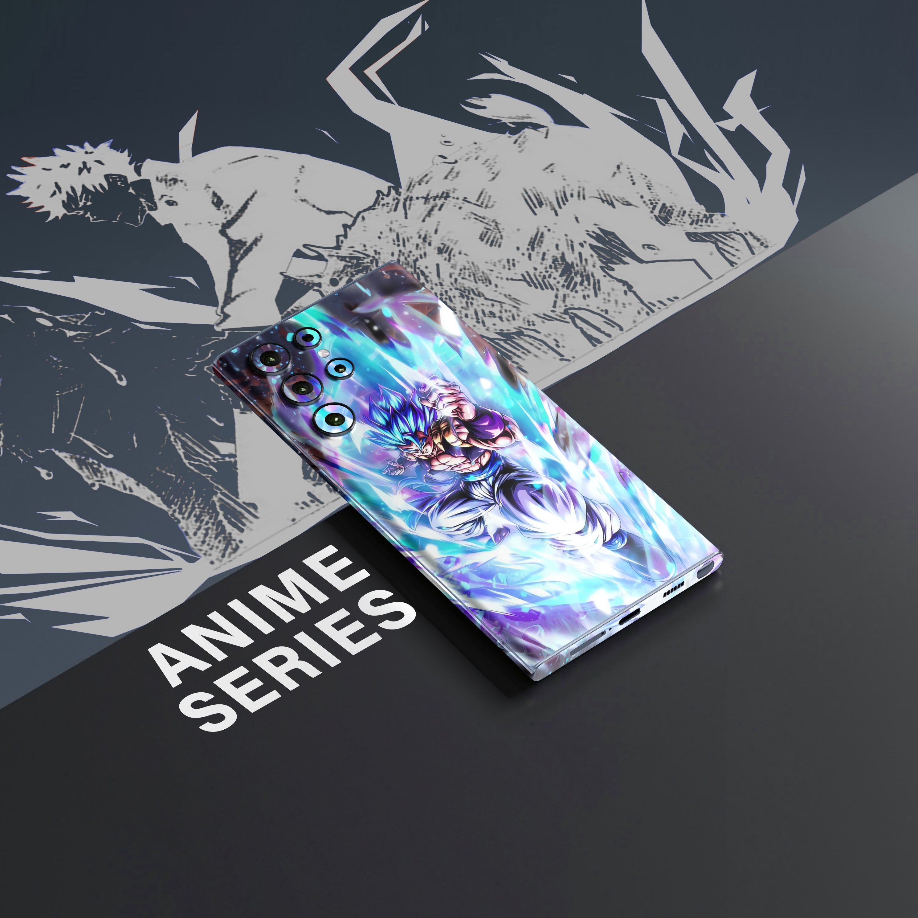Dragon Ball Gogeta Anime Mobile Skin