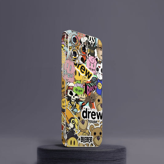 Drew Abstract Mobile Skin
