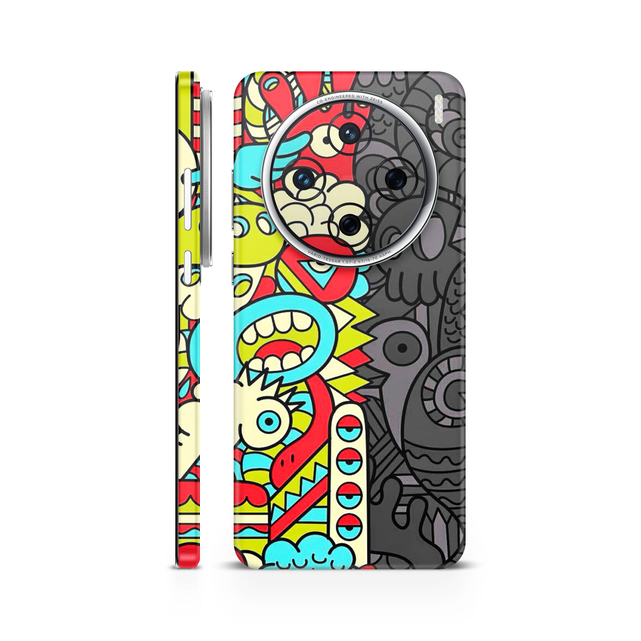 Dual Abstract Mobile Skin