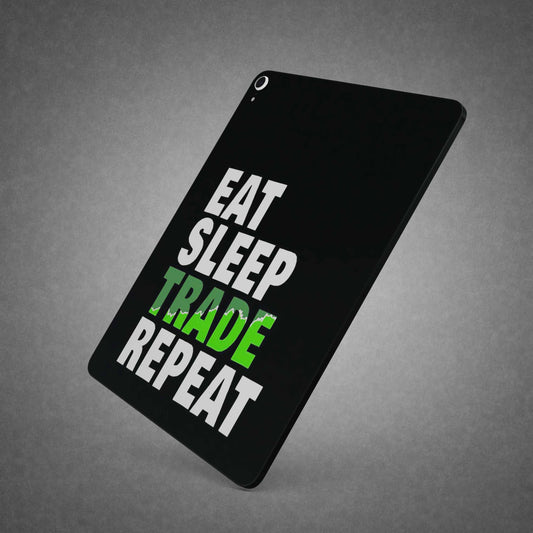 Eat Sleep Trade Repeat Tab Skin