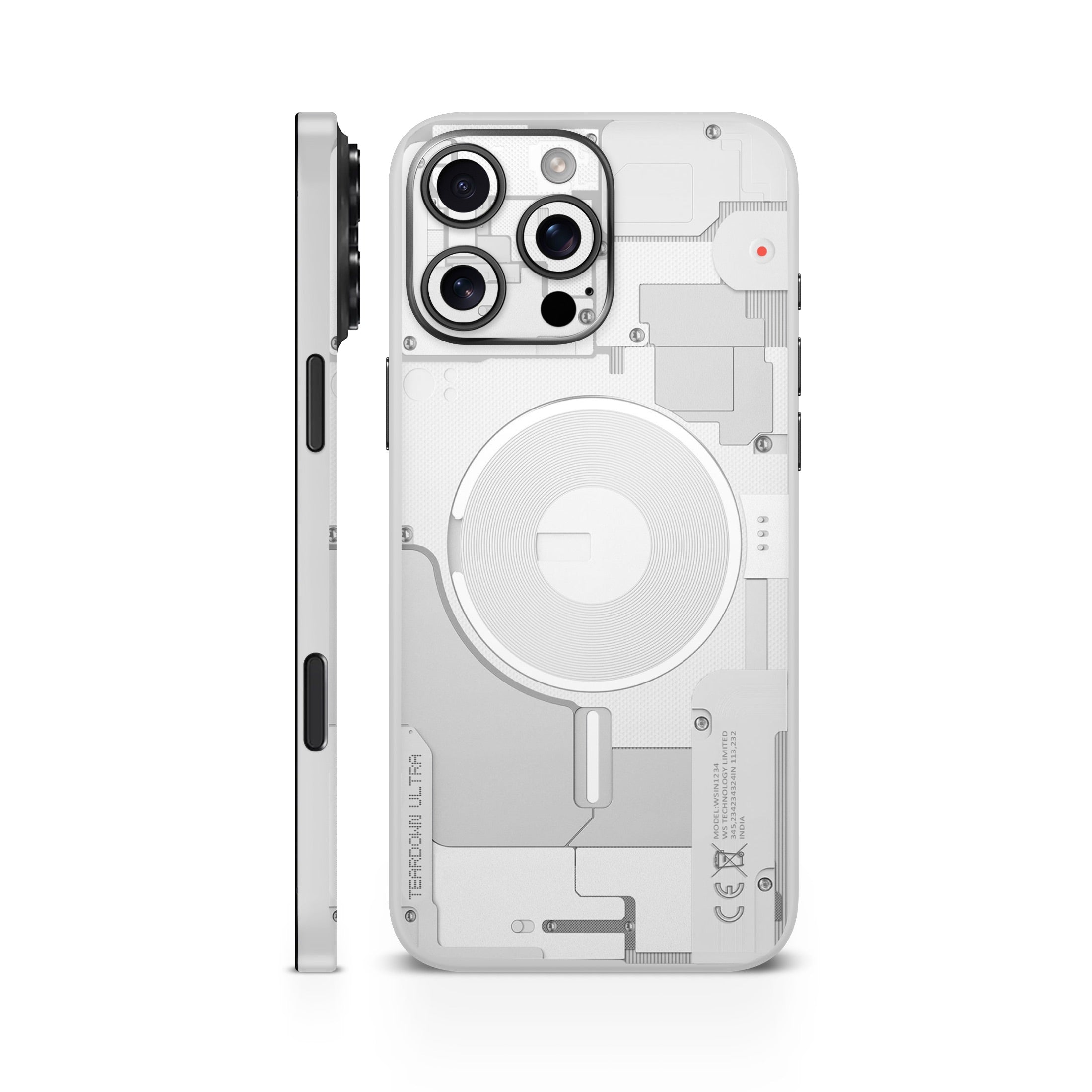 Teardown Ultra White Mobile Skin
