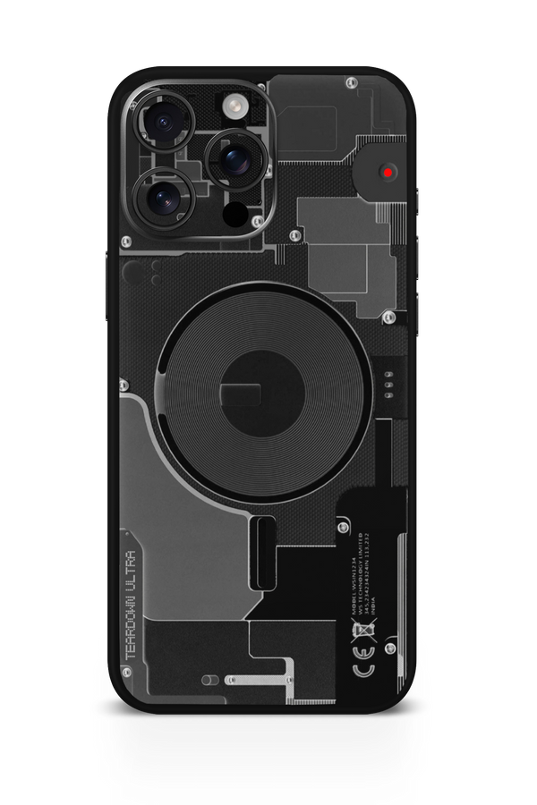 Teardown Ultra Black Mobile Skin