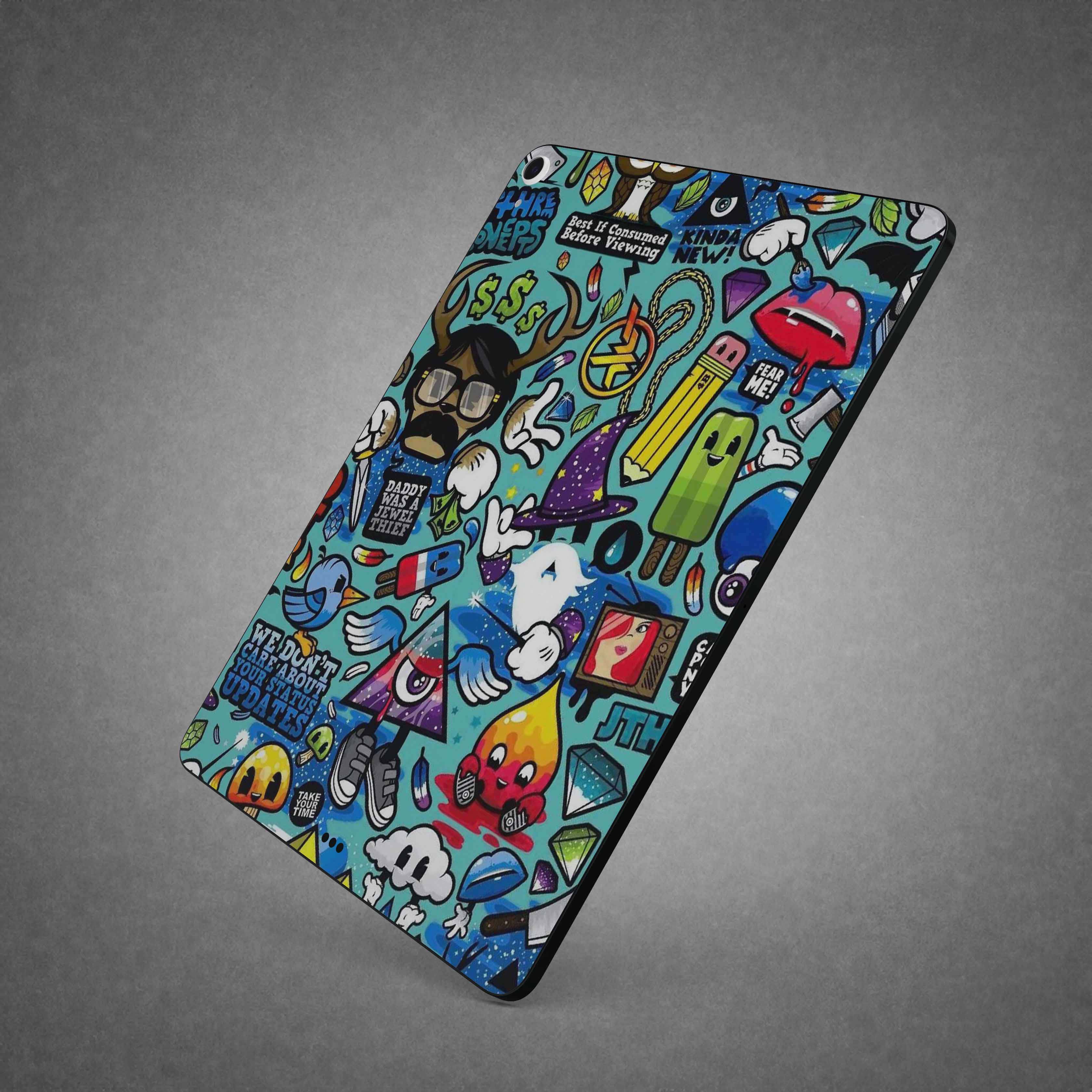Funky Abstract Tab Skin – Wrap Shopee