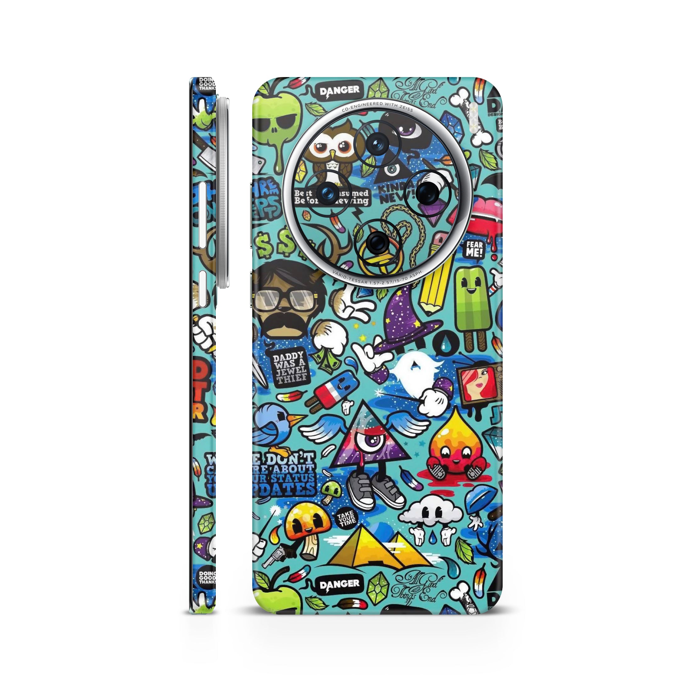 Funky Abstract Mobile Skin