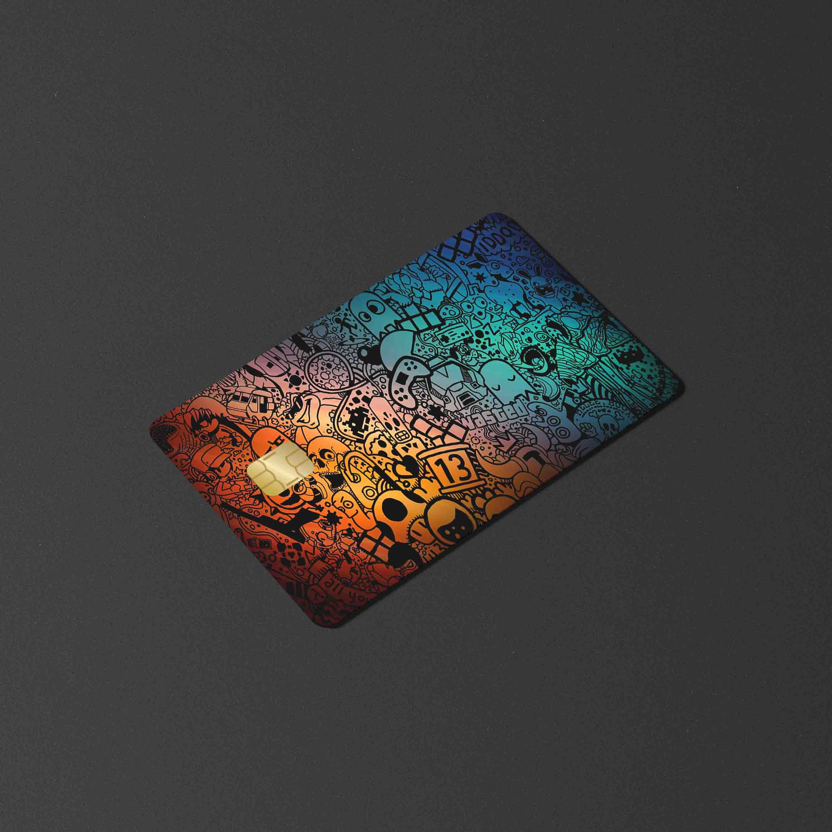 Game Abstract Card Skin