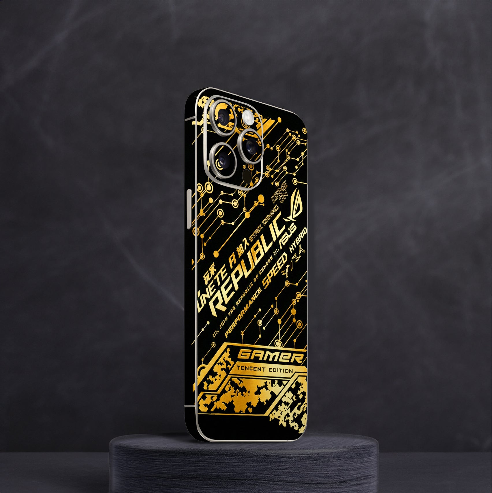 Gamer Gold Edition Mobile Skin