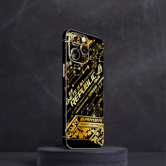 Gamer Gold Edition Mobile Skin