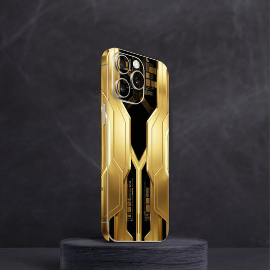 Gamer Knight Gold Mobile Skin