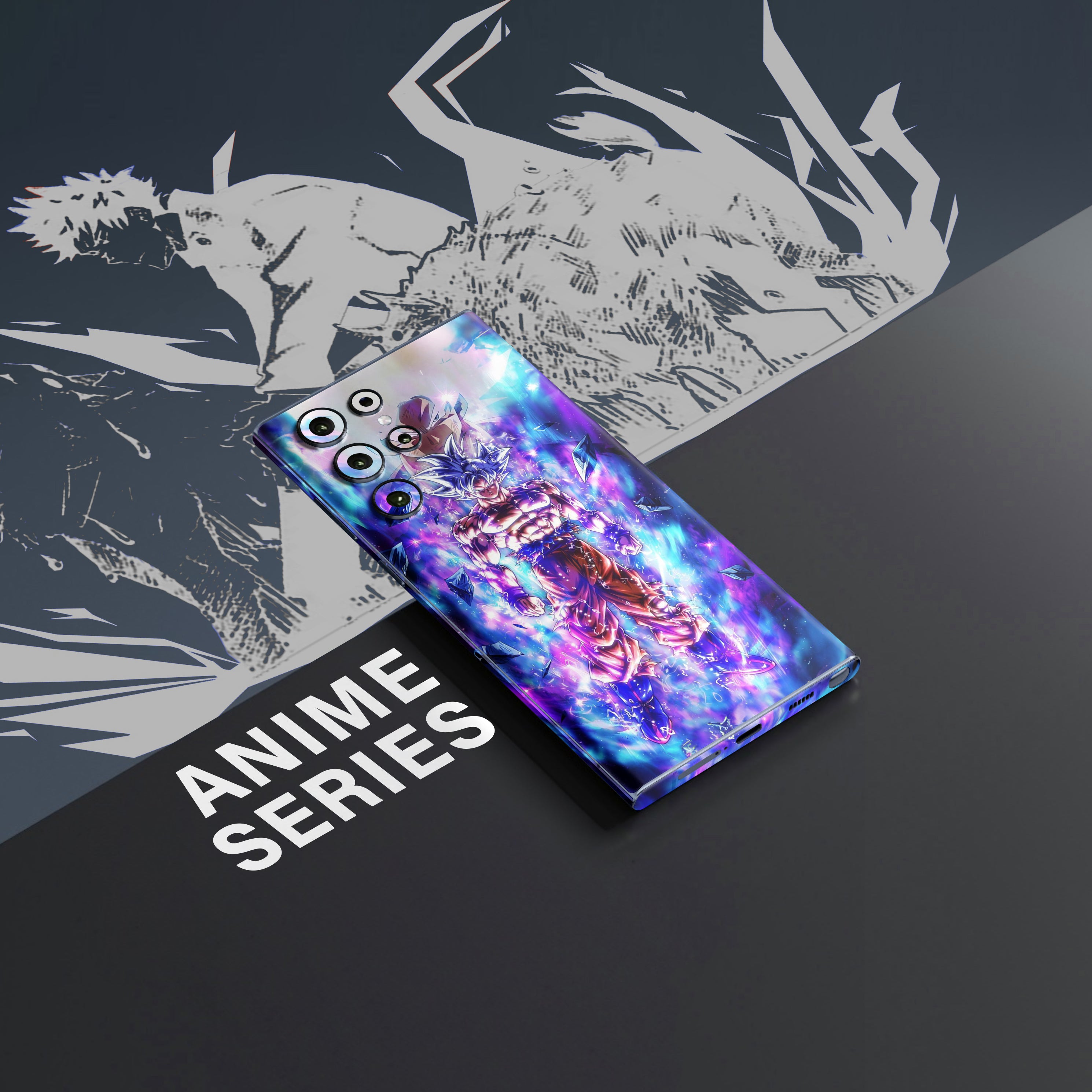Goku Art 2 Anime Mobile Skin
