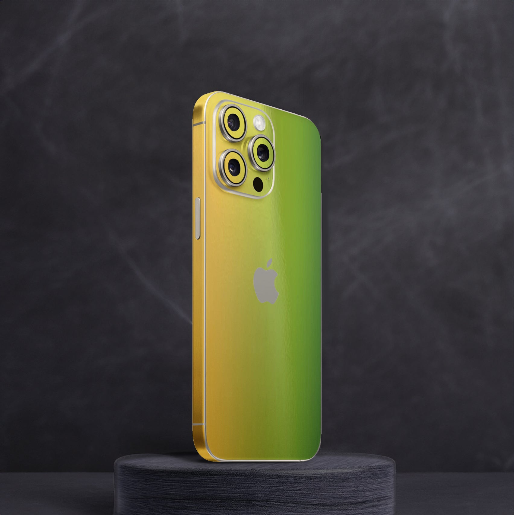 Gold Green Color Changing Mobile Skin