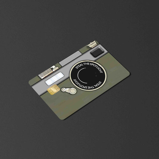 Greeen Camera Card Skin