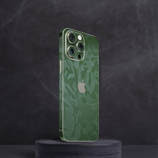 Green Premium Camo Mobile Skin