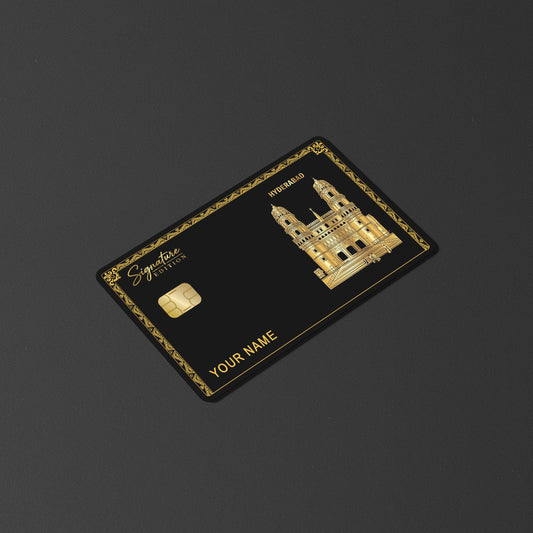Hyderabad Gold Edition Card Skin