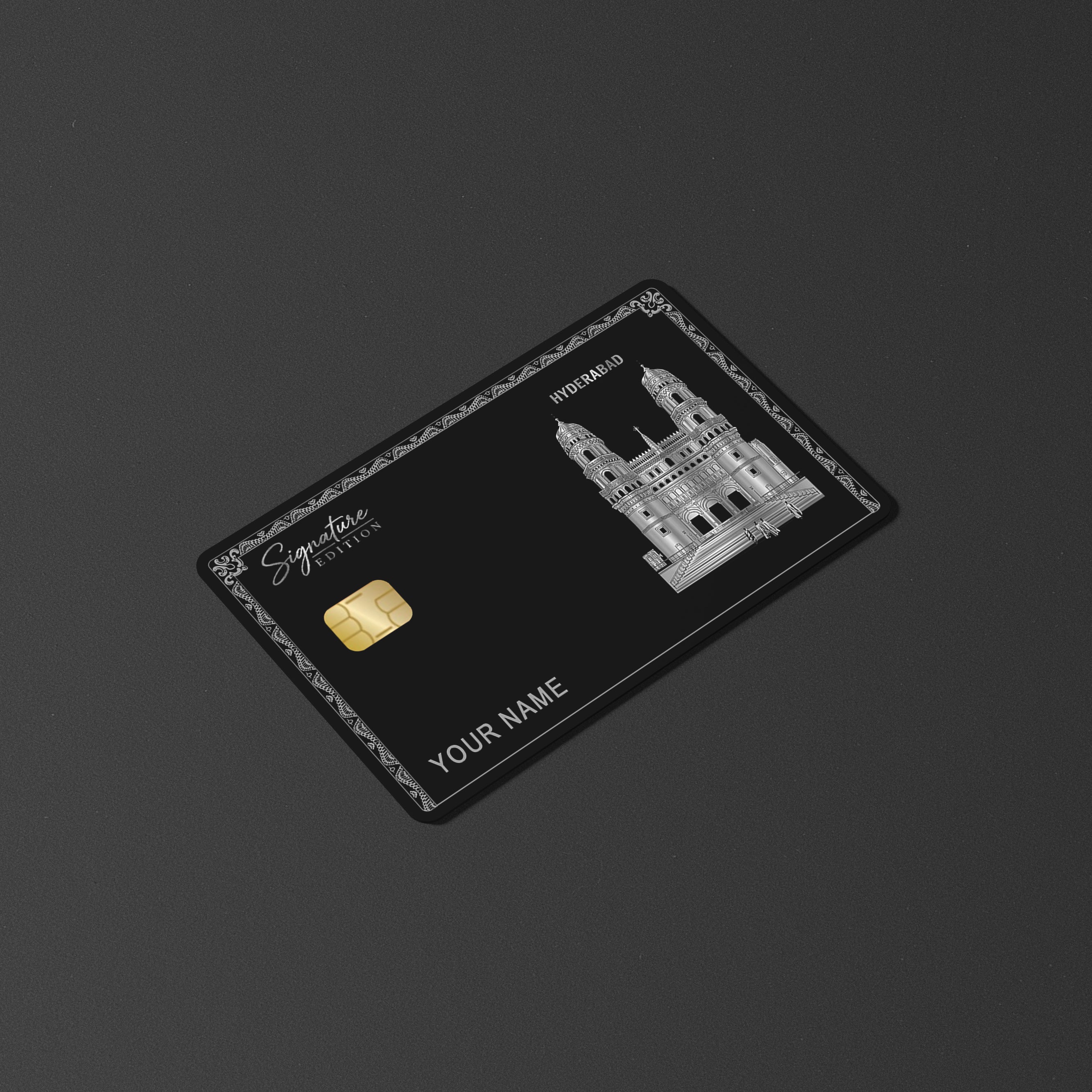 Hyderabad Platinum Edition Card Skin