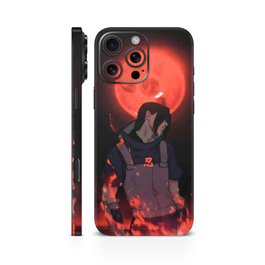 Itachi Red Anime Mobile Skin