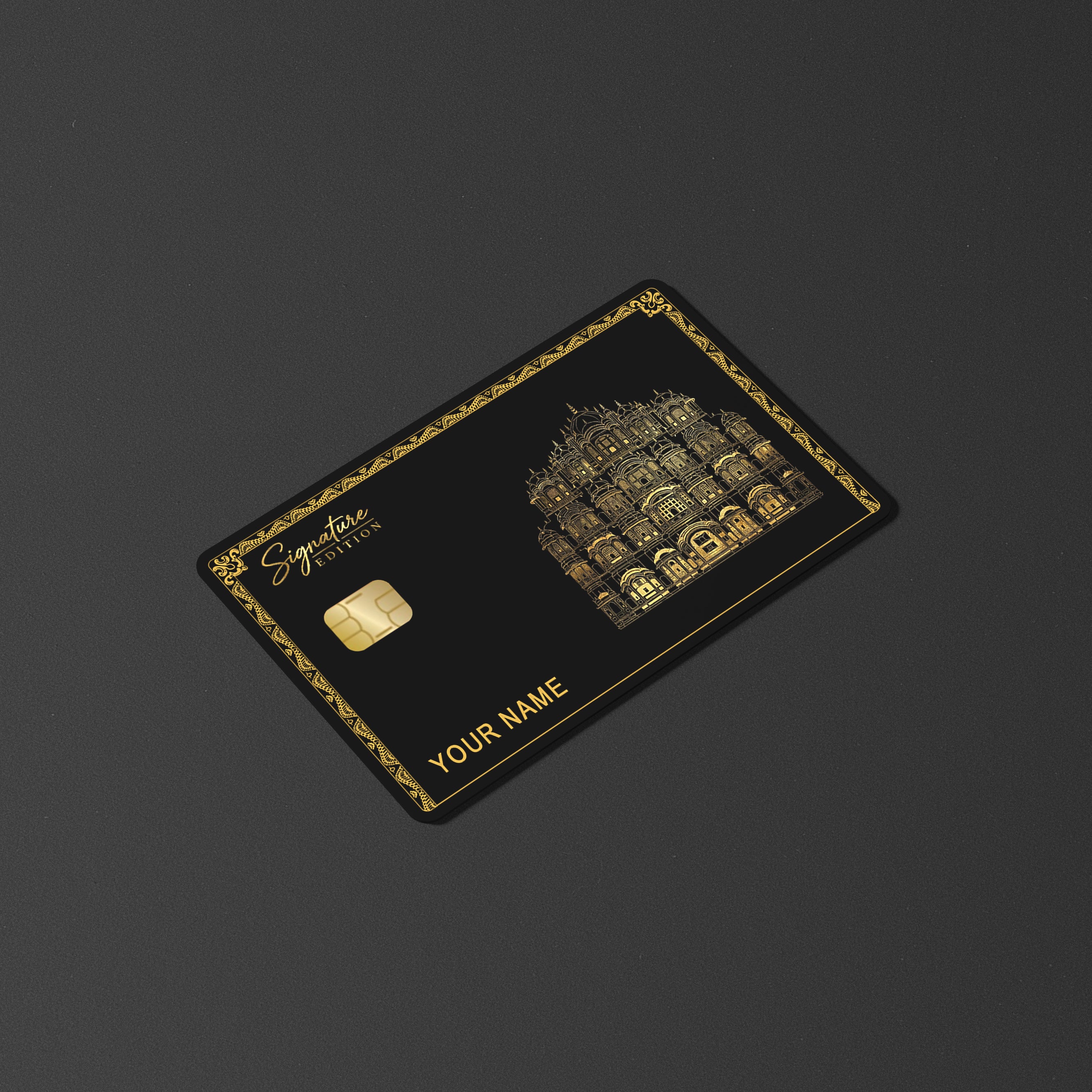 Jaipur Gold Edition Card Skin