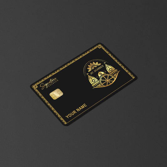 Jay Jagannath Gold Edition Card Skin
