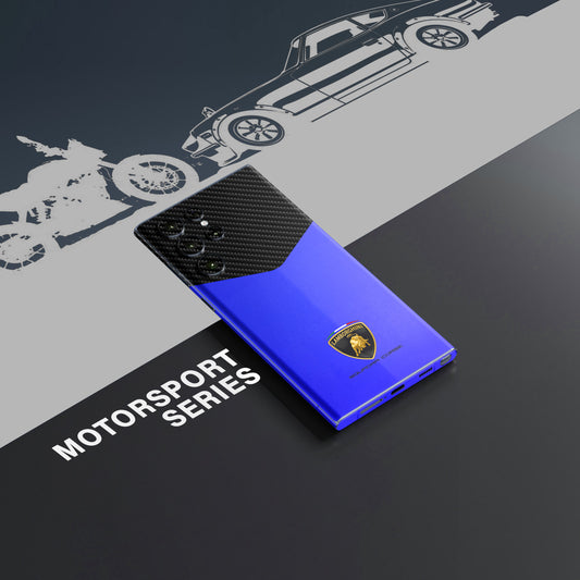 Lamborghini Blue Mobile Skin
