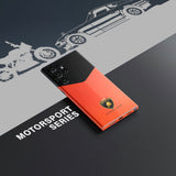 Lamborghini Orange Mobile Skin