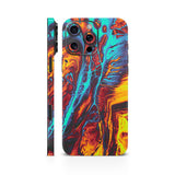 Lava Marble Mobile Skin