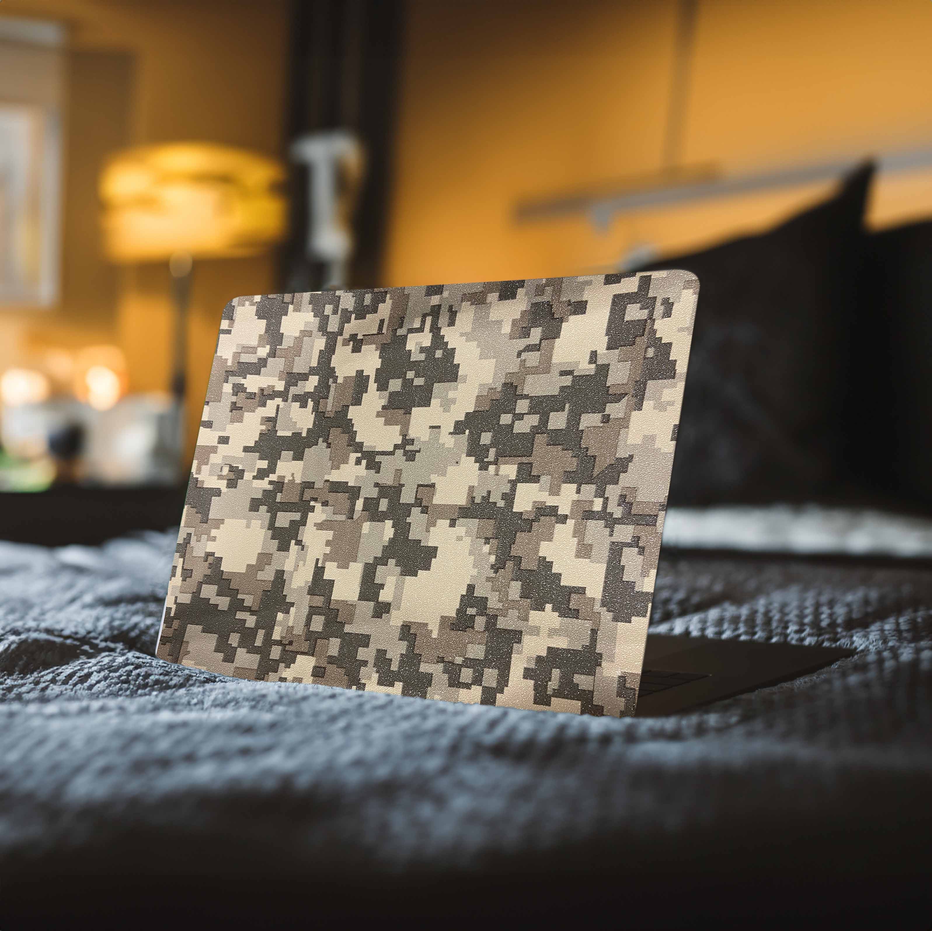 Light Green Camo Laptop Skin