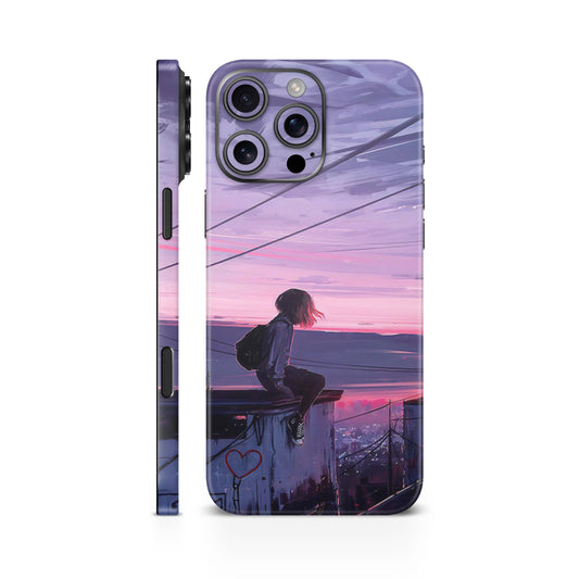 Lonely Girl Mobile Skin