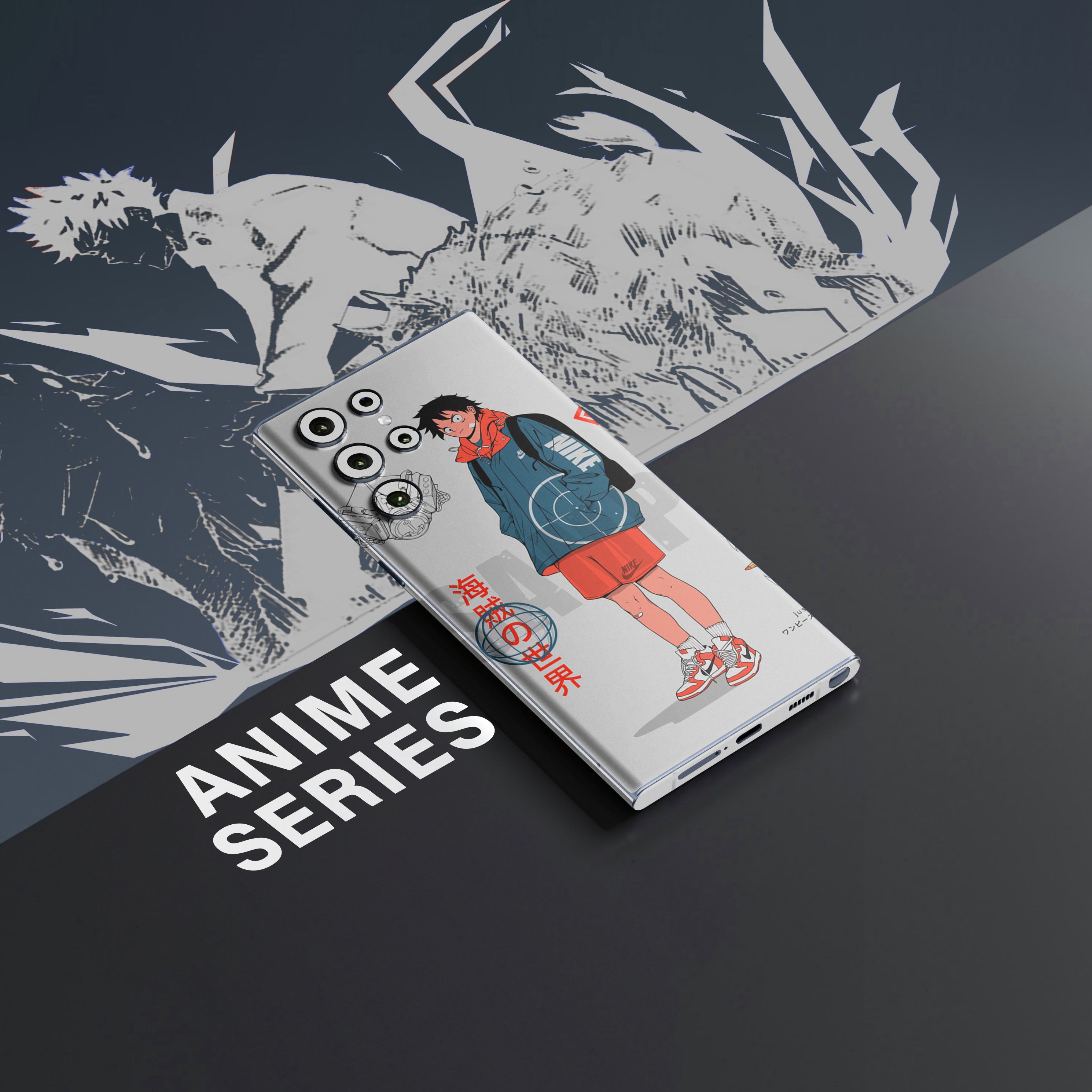 Luffy Art 1 Anime Mobile Skin