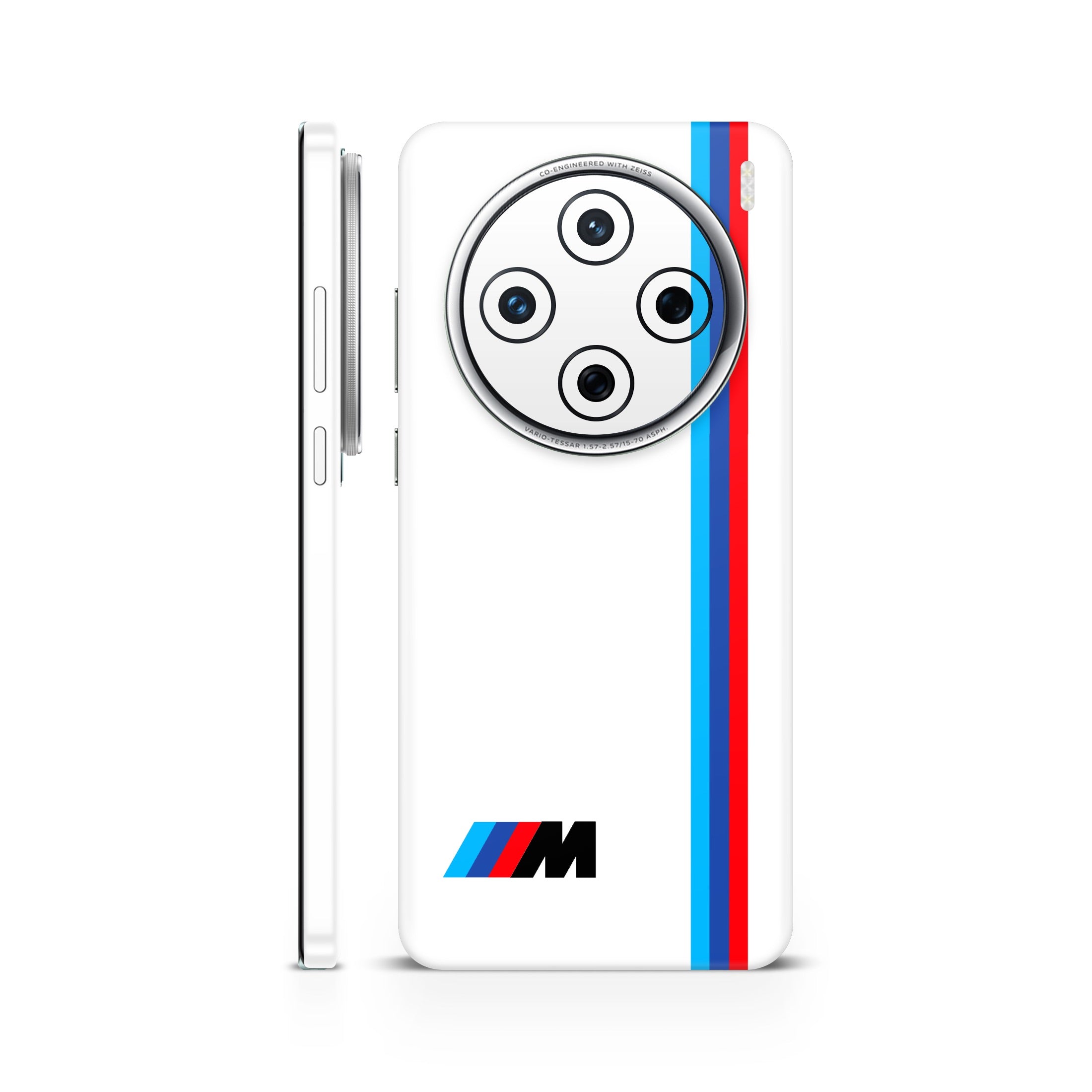 BMW M Power White Mobile Skin
