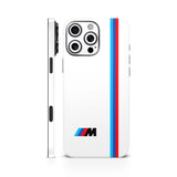 BMW M Power White Mobile Skin